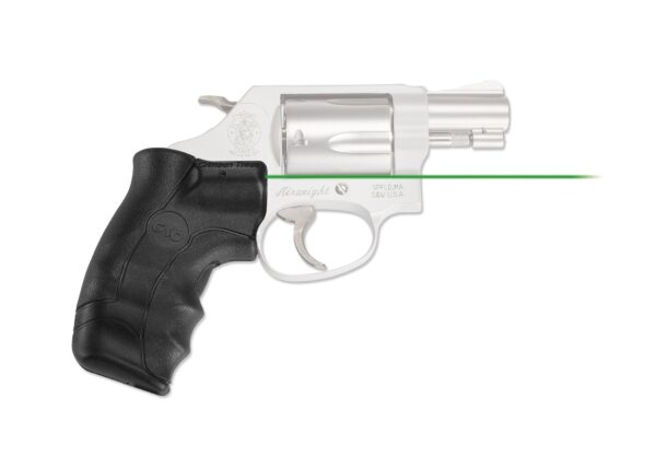 Lasergrips Laser Sight with Green Laser for S&W J-Frame Round Butt Revolvers - Precision Shot Firearms