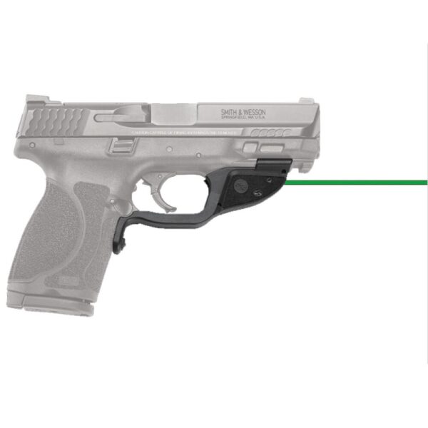 Crimson Trace Laserguard for S&W M&P M2 Full & Compact 9/40/45 Auto Green - Precision Shot Firearms