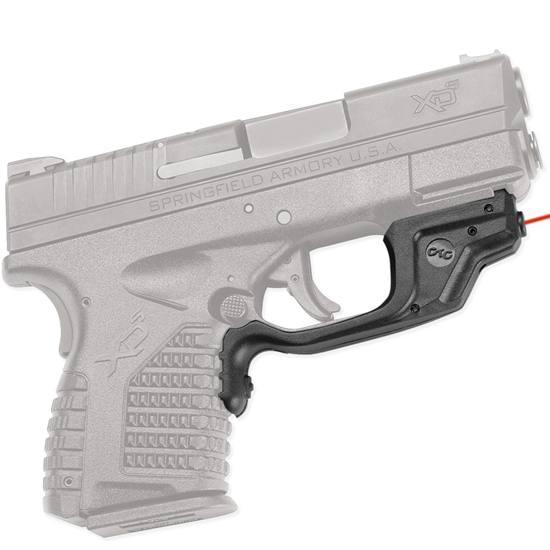 Crimson Trace Laserguard Red Laser for Springfield XD-S Black - Precision Shot Firearms