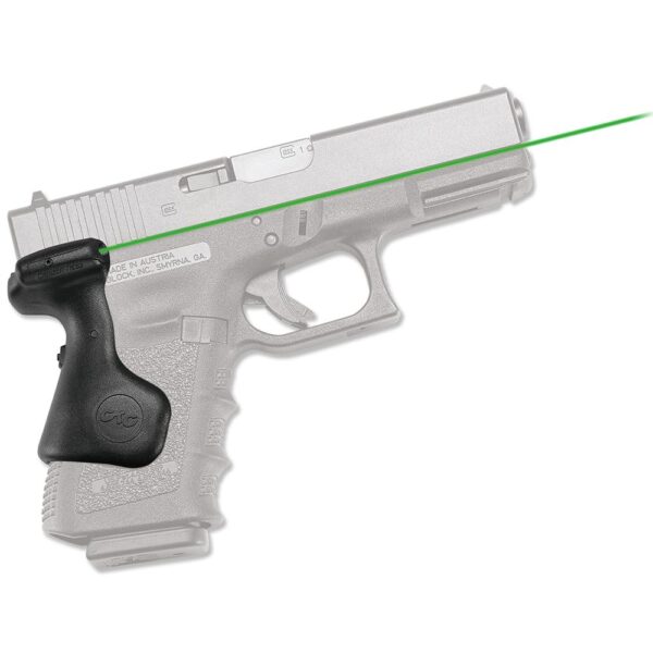 Crimson Trace Semi-Automatic Lasergrip Green Laser for Glock 3rd Gen Compact Pistols 19/23/25/32 - Precision Shot Firearms