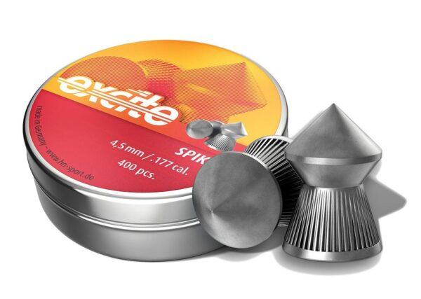 H&N Excite Spike .177 Caliber 8.64gr Airgun Pellets 400 Count - Precision Shot Firearms