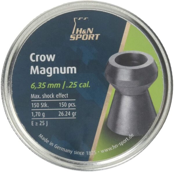 H&N Crow Magnum .25 cal.- per 150 - Precision Shot Firearms