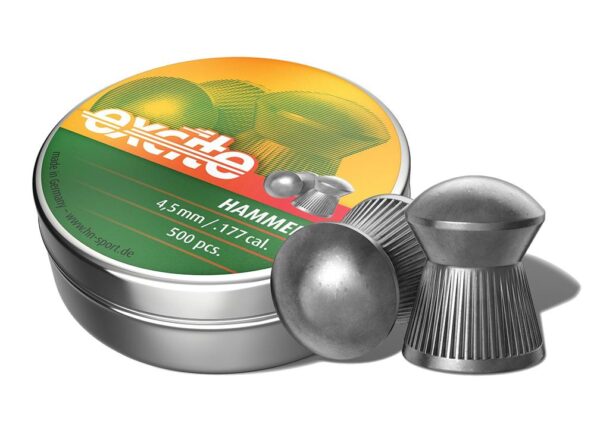 Hatsan Excite Hammer Domed/Round Nose Pellets .177 cal 500/ct - Precision Shot Firearms