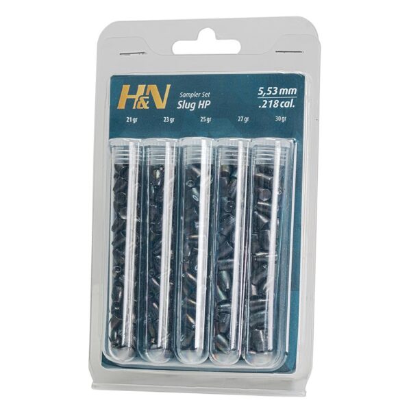 H&N Slug Sampler .22 Caliber 5.53 mm Head 150 Count - Precision Shot Firearms