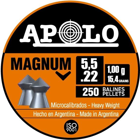 Hatsan Apolo Magnum Air Rifle Pellets 22 Cal 15.4 gr 250/ct - Precision Shot Firearms