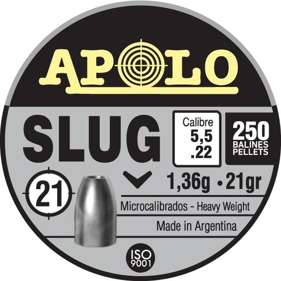 Hatsan Apolo Slug Air Rifle Pellets 22 Cal 21 gr 250/ct - Precision Shot Firearms