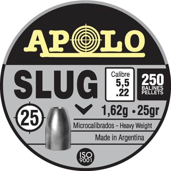 Hatsan Apolo Slug Air Rifle Pellets .22 Cal 25 gr 250/ct - Precision Shot Firearms