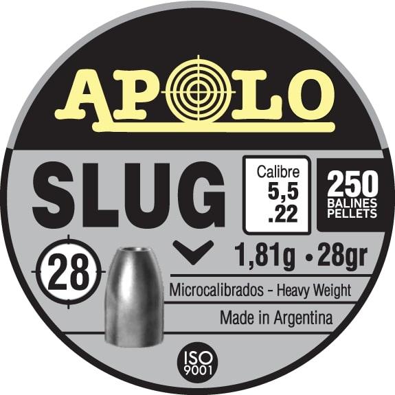 Hatsan Apolo Slug Air Rifle Pellets .22 Cal 28 gr 250/ct - Precision Shot Firearms