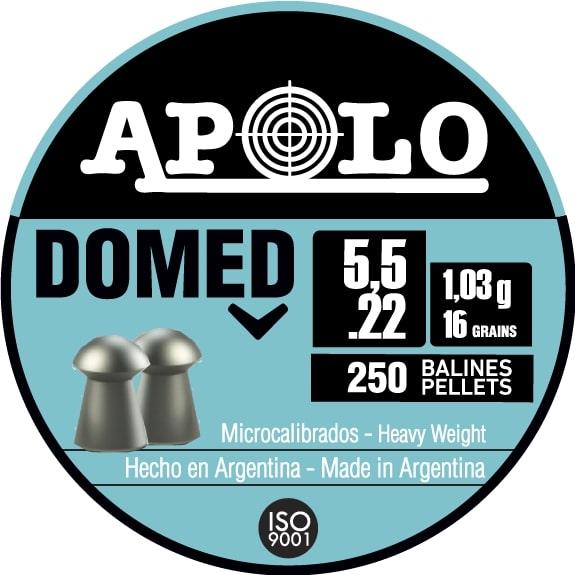 Hatsan Apolo Domed Air Rifle Pellets 22 Cal 16 gr 250/ct - Precision Shot Firearms