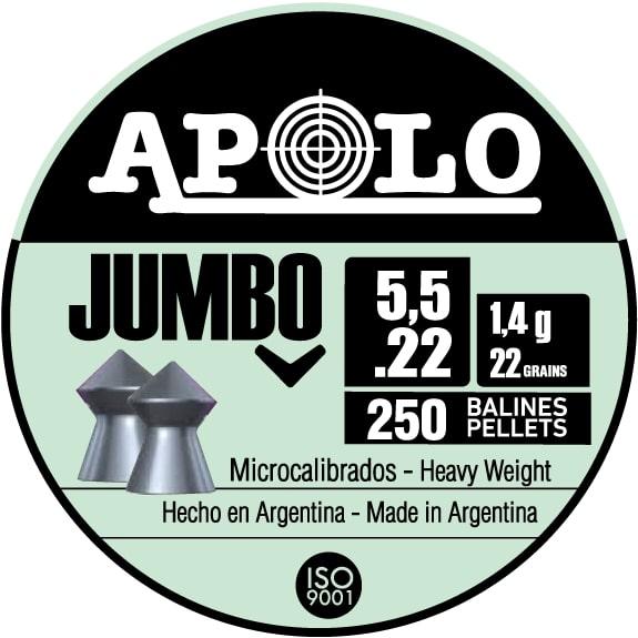 Hatsan Apolo Jumbo Air Rifle Pellets 22 Cal 22 gr 250/ct - Precision Shot Firearms
