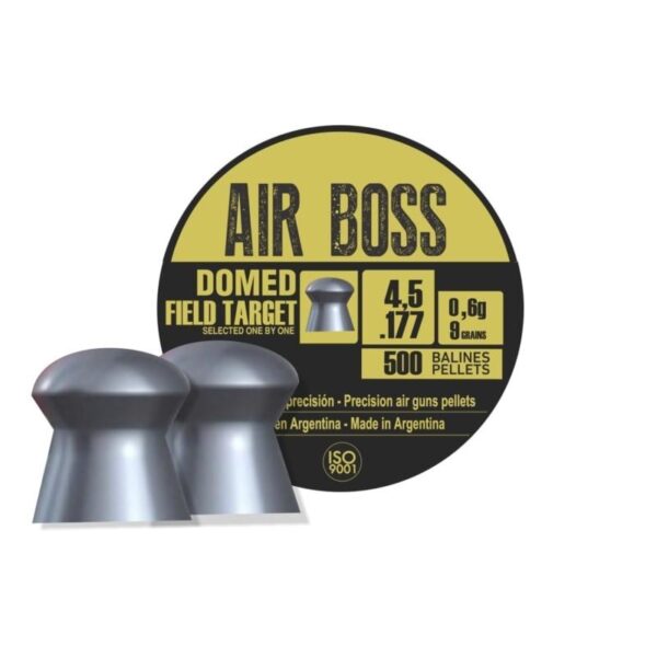 Hatsan Apolo Air Boss Domed Field Target Air Rifle Pellets .177 Cal 9 gr 500/ct - Precision Shot Firearms
