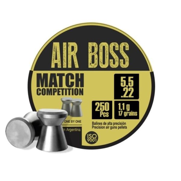 Hatsan Apolo Air Boss Match Competition Air Rifle Pellets .22 Cal 17 gr 250/ct - Precision Shot Firearms