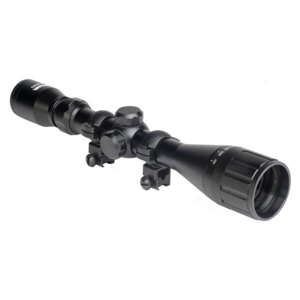Hatsan Optima AO 3-9x40 Airgun Scope SFP Mil-Dot Reticle Black - Precision Shot Firearms