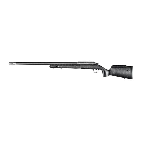 Christensen Arms ELR Rifle 6.5 Creedmoor 4rd Capacity 26" Stainless/Carbon Fiber Barrel Black/Gray Webbing Stock - Precision Shot Firearms