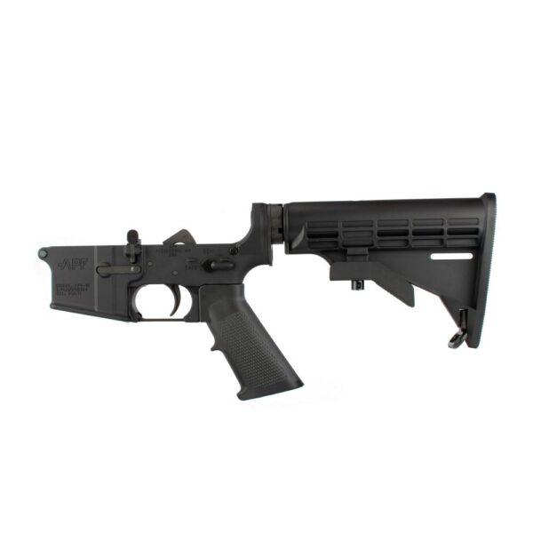 Alex Pro Firearms AR-15 Lower Receiver Assembly Black - Precision Shot Firearms