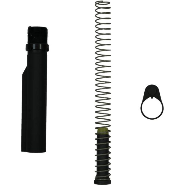 Alex Pro Firearms Mil Spec Buffer Tube Assembly Black - Precision Shot Firearms
