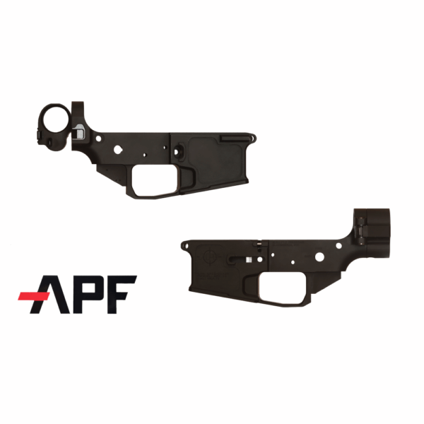 Alex Pro Firearms Stripped Side Folding AR-15 Lower Receiver IFL Black - Precision Shot Firearms