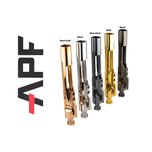 APF Armory M16 Bolt Carrier Group SP4 5.56/223/300 BLK Silver - Precision Shot Firearms