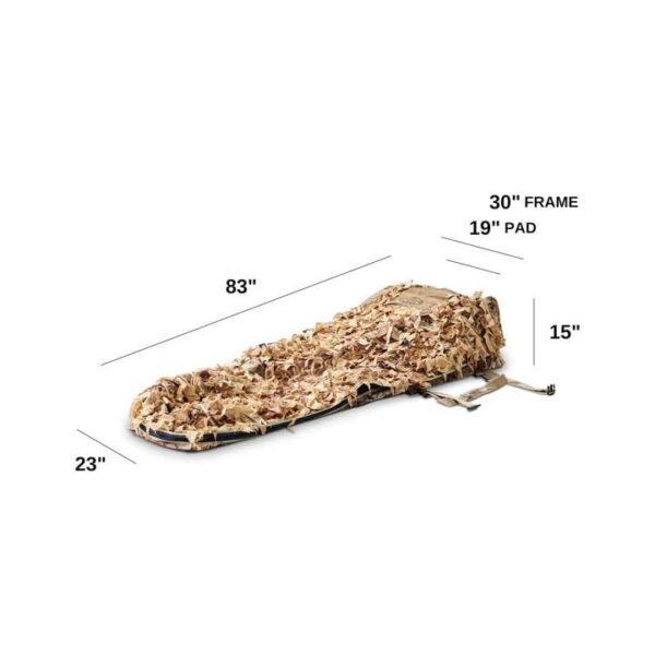 Rig 'Em Right Xtreme Ghillie Layout Blind Base and Prairie Cover - Precision Shot Firearms