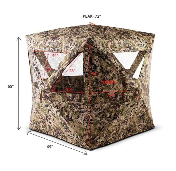 Rig 'Em Right HydeOut XL Blind Optifade Subalpine - Precision Shot Firearms