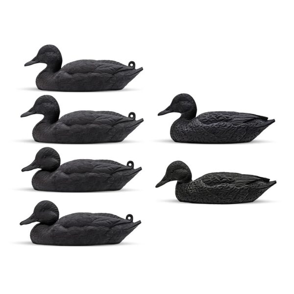 Rig 'Em Right Mainline Series Blackouts Duck Decoy 6/ct - Precision Shot Firearms