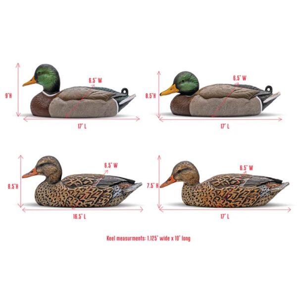 Rig 'Em Right Mainline Series Mallard Decoy 6/ct - Precision Shot Firearms