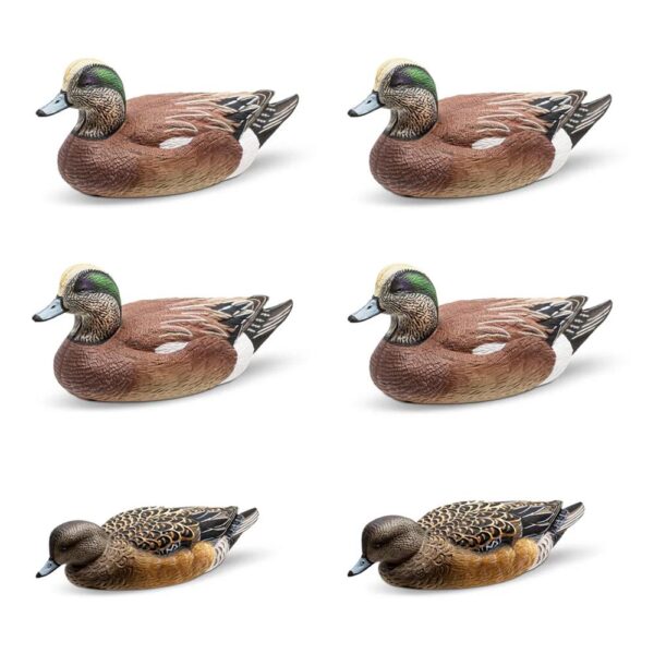 Rig Em Right Mainline Series Wigeon Duck Decoy 6/ct - Precision Shot Firearms