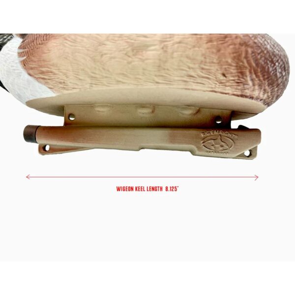 Rig Em Right Mainline Series Wigeon Duck Decoy 6/ct - Precision Shot Firearms