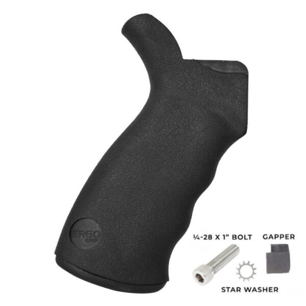ERGO Enhanced AR15/M16 Grip Kit SUREGRIP Ambi Black - Precision Shot Firearms