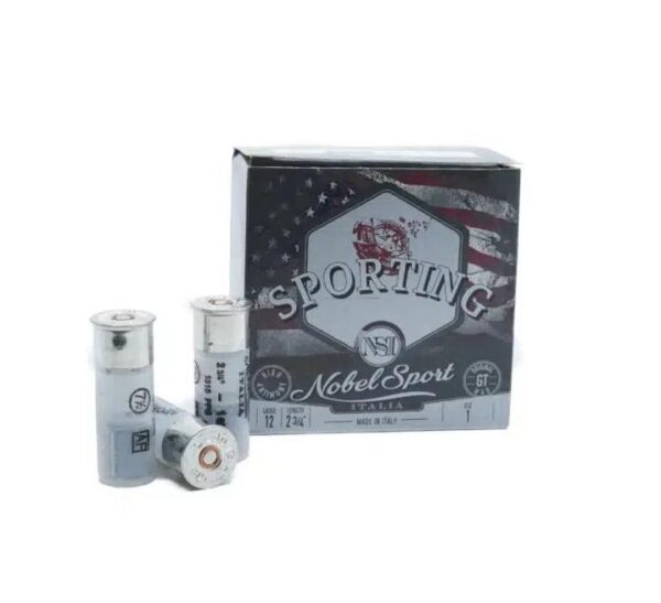 Nobel Sport Due Sporting Shotshells 12 ga 2-3/4 1 oz 1315 fps #7.5 25/ct - Precision Shot Firearms