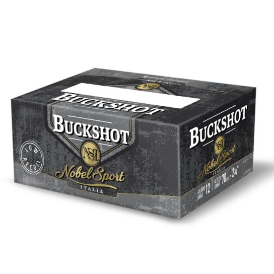 Nobel Law Enforcement Buckshot Shotshells 12ga 2-3/4" 27-pellet 1325fps #4B 250/ct - Precision Shot Firearms