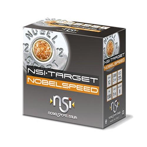 Noble NSI Target Nobel Speed Shotshell 12 ga 2-3/4" 1-1/8 oz 1300 fps #8 25/ct - Precision Shot Firearms