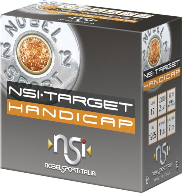 Nobel NSI Target Handicap Shotshell 12 ga 2-3/4" 1-1/8 oz 1265 fps #7.5 25/ct - Precision Shot Firearms