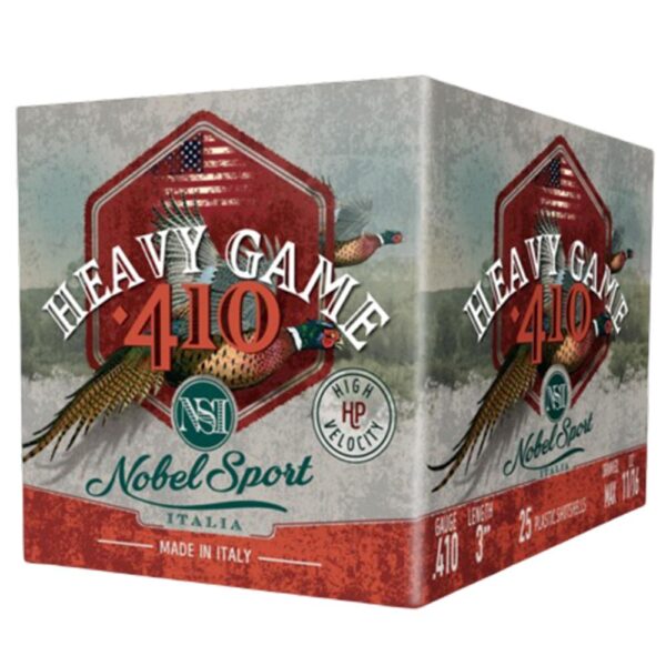 Nobel Sport 410 M Shotshells .410 ga 3" 11/16 oz 1145 fps #4 25/ct - Precision Shot Firearms