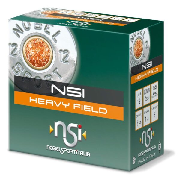 Nobel Sport Heavy Field Shotshells 12 ga 2-3/4" 1-1/4 oz 1220 fps #7.5 25/ct - Precision Shot Firearms