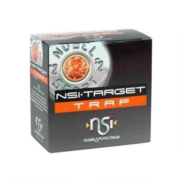Nobel Target Trap Shotshells 12 ga 2-3/4" 1-1/8 oz 1145 fps #7.5 25/ct - Precision Shot Firearms
