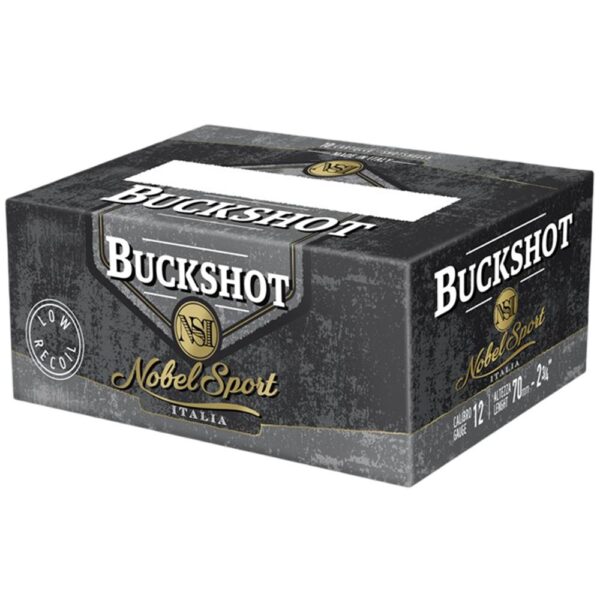 Noble Sport Buckshot Law Enforcement Shotshells 12 ga 2-3/4" 9 pellet 1200 fps #00 10/ct - Precision Shot Firearms