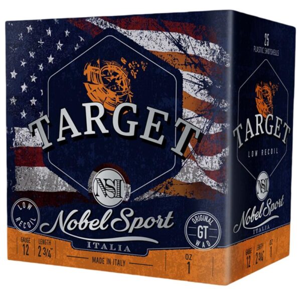 Noble Sport Target Low Recoil Shotshells 12 ga 2-3/4" 1 oz 1200 fps #7 25/ct - Precision Shot Firearms