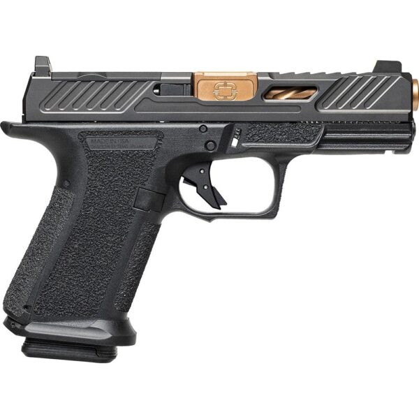 Shadow Systems MR920 Elite Handgun 9mm Luger 10rd Magazine 4" Bronze Barrel Black CA Compliant - Precision Shot Firearms