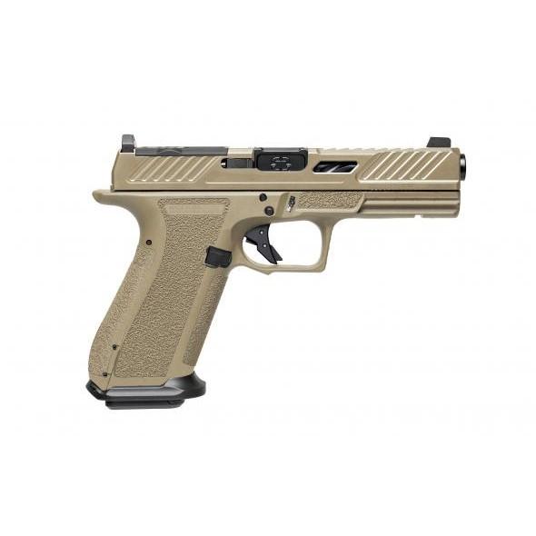 Shadow Systems DR920 Elite Slide Optic Handgun 9mm Luger 17rd Magazines (2) 4.5" Barrel FDE - Precision Shot Firearms