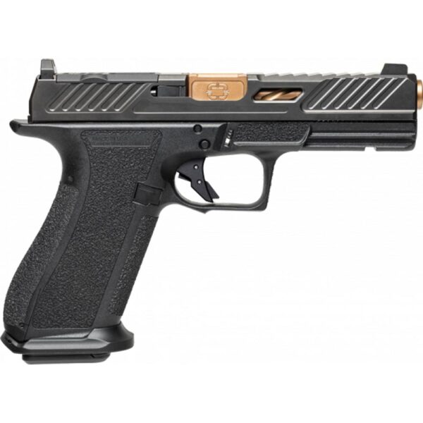 Shadow Systems DR920 Elite Slide Optic Handgun 9mm Luger 10rd Magazines (2) 4.5" Bronze Barrel Black - Precision Shot Firearms