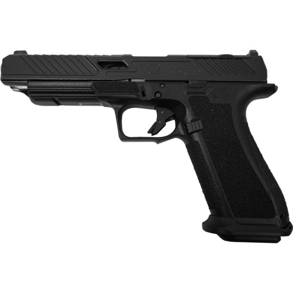 Shadow Systems DR920L Handgun 9mm Luger 10rd Magazines (2) 5.31" Unthreaded Fluted Barrel Black Elite Slide Optic - Precision Shot Firearms