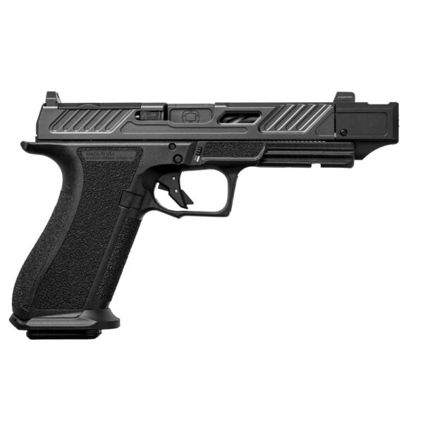 Shadow Systems DR920P Black ELITE Slide Handgun 9mm Luger 10rd Magazine(2) 4.5" Comp Barrel CA Compliant - Precision Shot Firearms