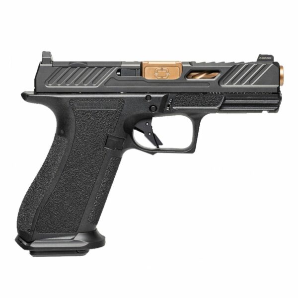 Shadow Systems XR920 Elite Optic Cut Handgun 9mm Luger 17rd Magazine 4" Bronze Barrel Black Grip - Precision Shot Firearms