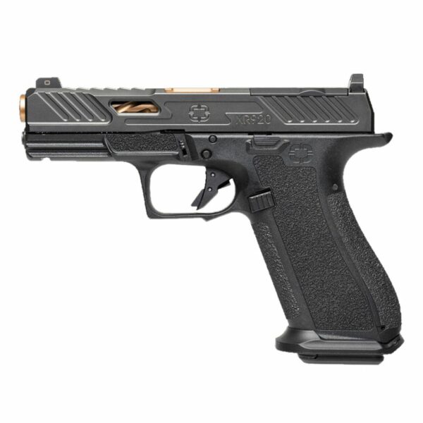 Shadow Systems XR920 Elite Optic Cut Handgun 9mm Luger 17rd Magazine 4" Bronze Barrel Black Grip - Precision Shot Firearms