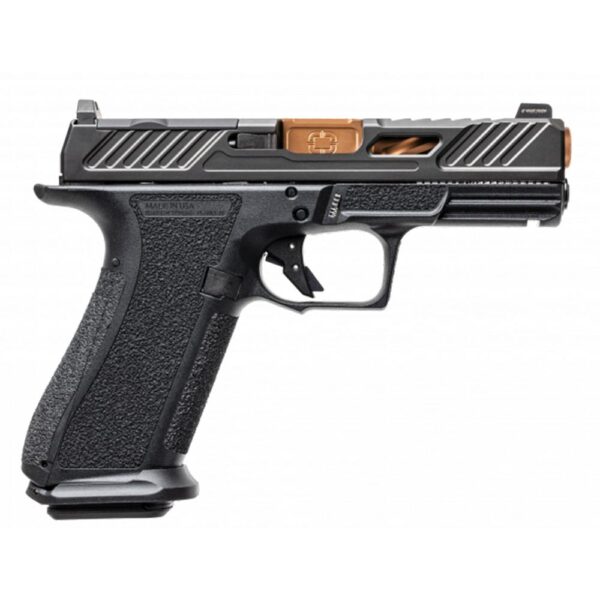 Shadow Systems XR920 Elite Slide Optic Handgun 9mm Luger 10rd Magazines (2) 4" Bronze Barrel Black - Precision Shot Firearms