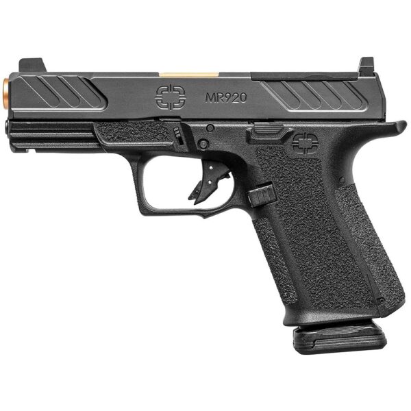 Shadow Systems XR920 Handgun 9mm Luger 10rd Magazine 4" Barrel Foundation Slide Optic UnTread Bronze Barrel Black - Precision Shot Firearms