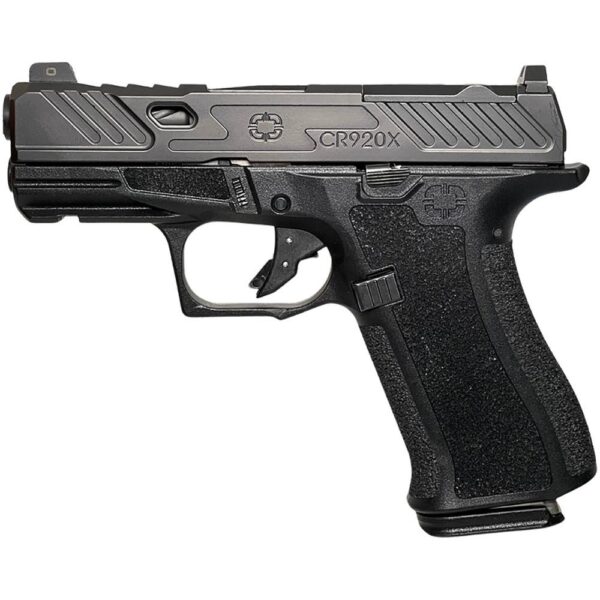 Shadow Systems CR920X Foundation Subcompact Handgun 9mm Luger 15rd Magazines (2) 3.41" Barrel Black - Precision Shot Firearms