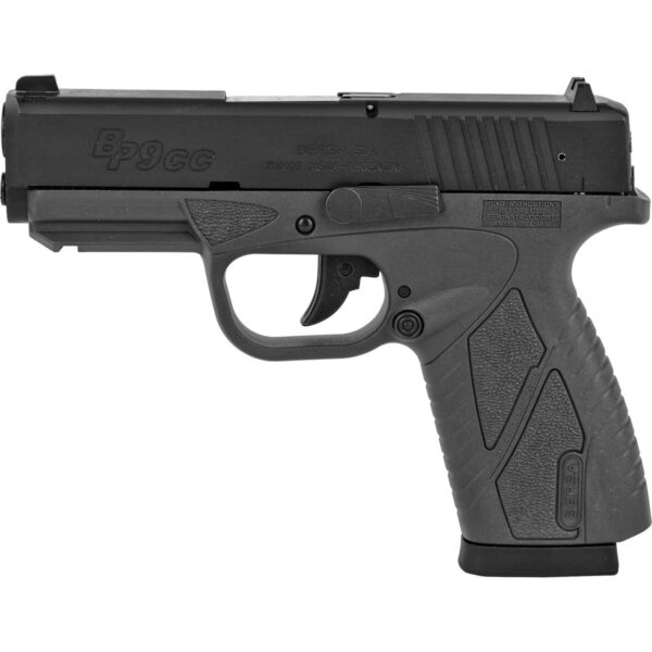 Bersa BP9CC Handgun 9mm Luger 8/rd Magazine 3.3" Barrel Urban Grey - Precision Shot Firearms