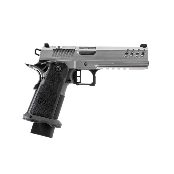 Bersa M2XI 1911 DS Handgun 9mm Luger 18(1)&22(1)rd Magazine 5" Barrel Stainless Steel Optics Ready Night Sights - Precision Shot Firearms